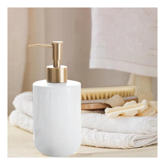 Frasco Dispensador de Jabón Blanco