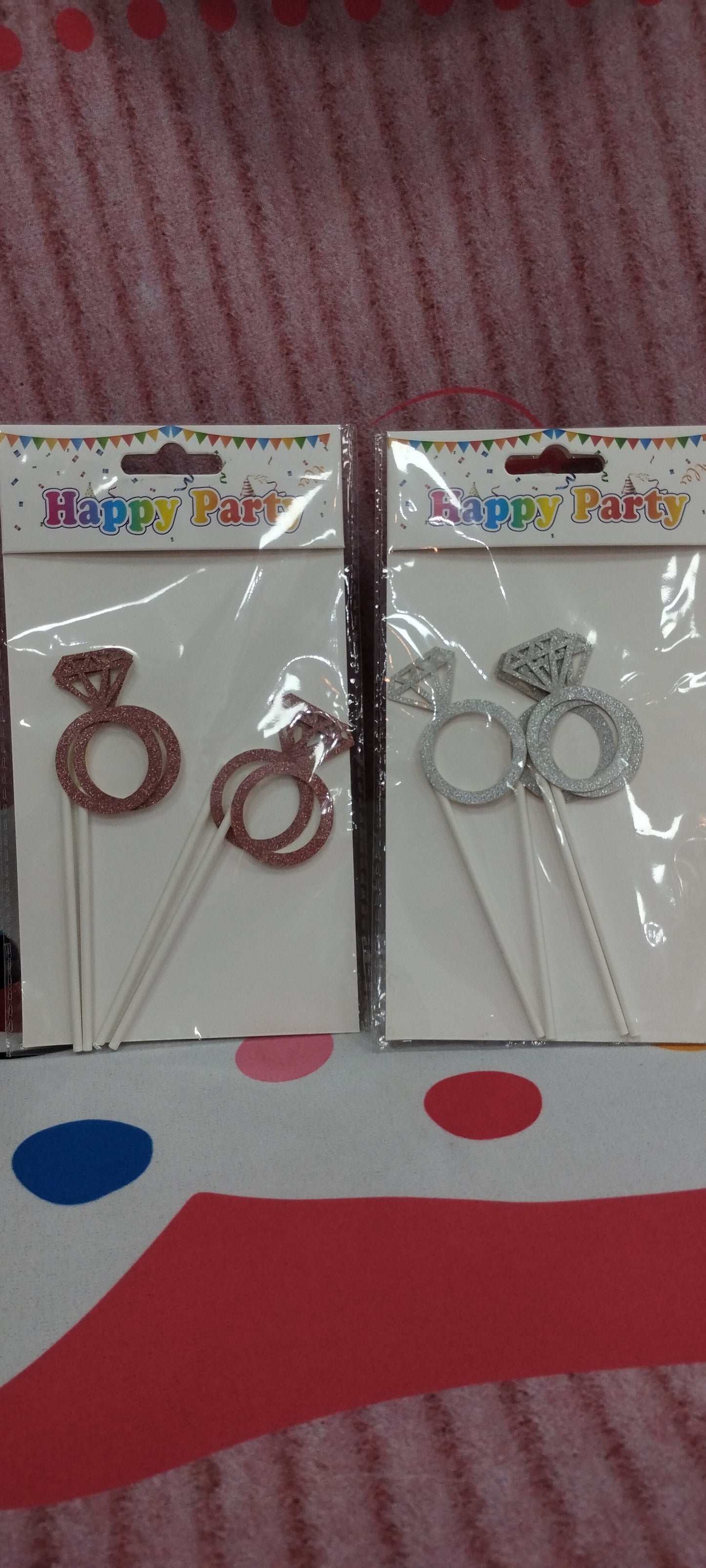 Topper para tortas de anillos