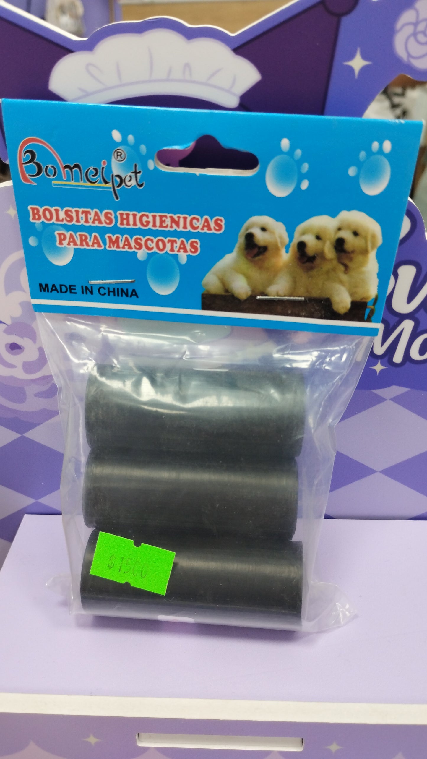 Bolsitas higiénicas para mascotas