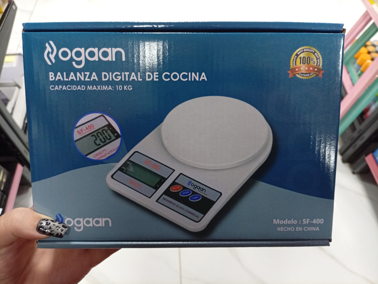 Balanza digital de cocina