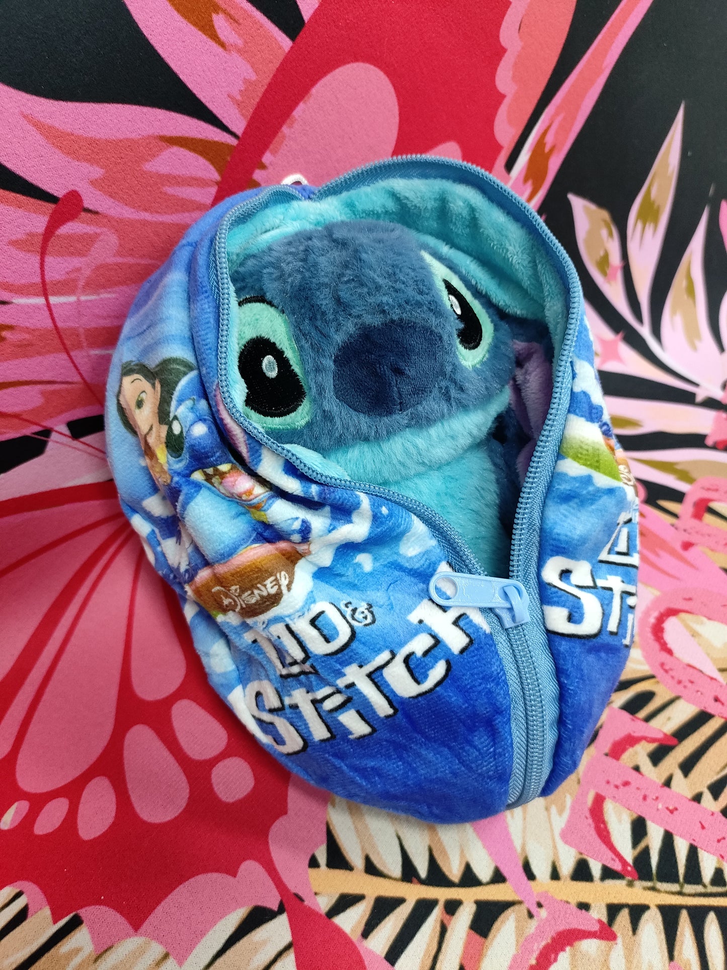 Peluche stitch cartuchera