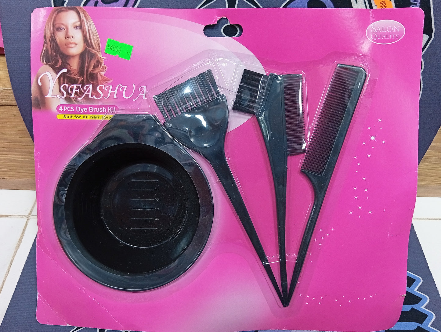 Kit 4 pcs para teñir pelo