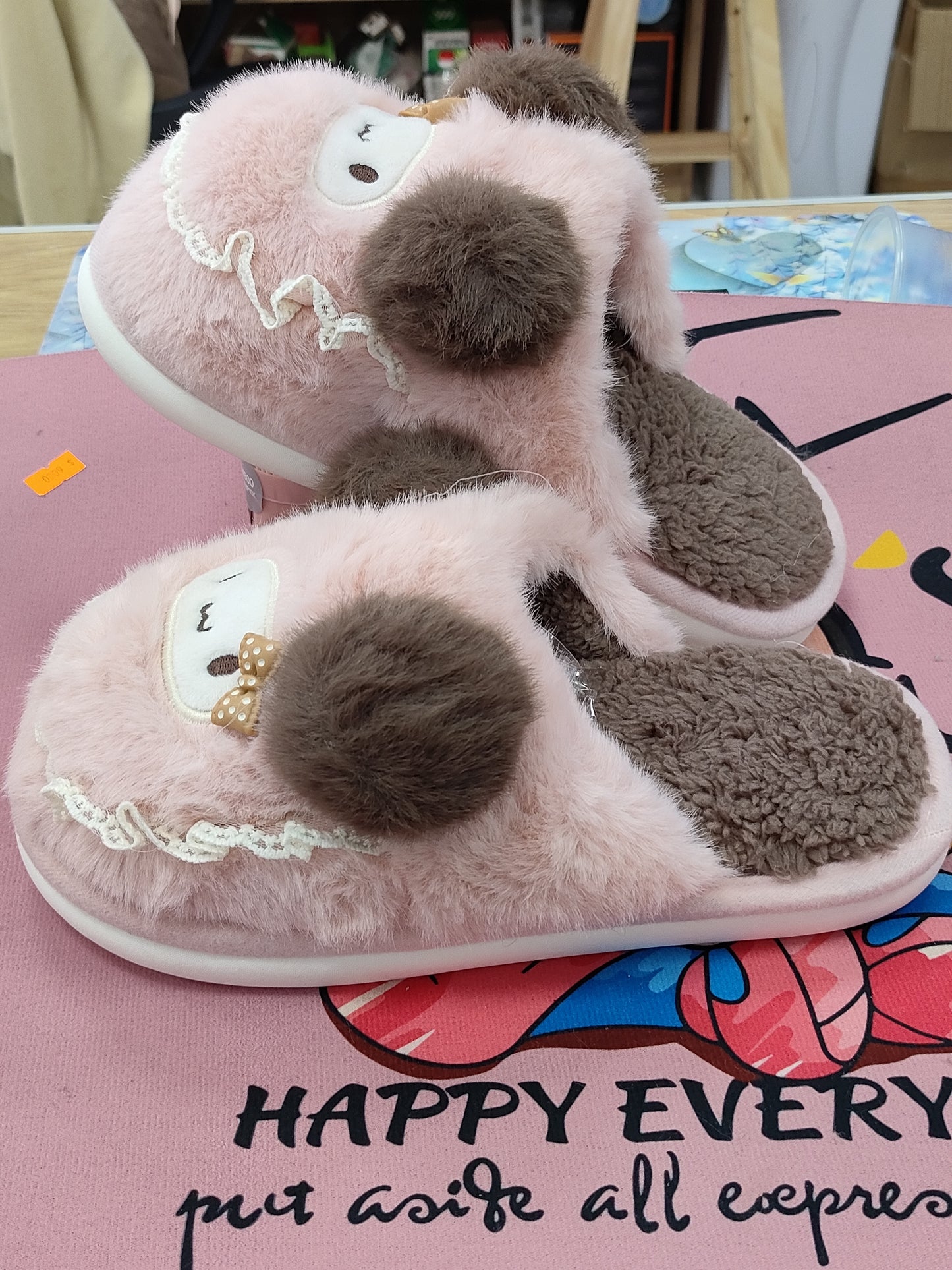 Pantuflas peluche