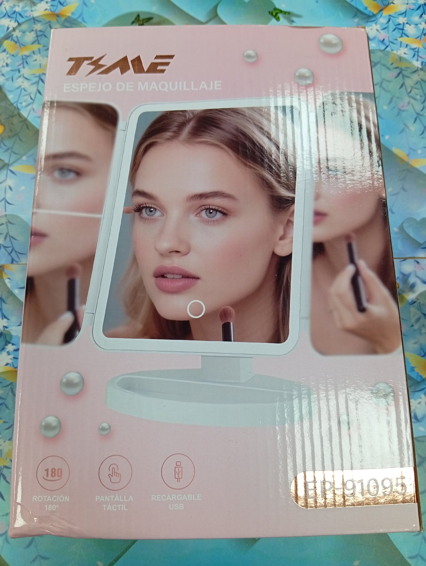 Espejo de maquillaje
