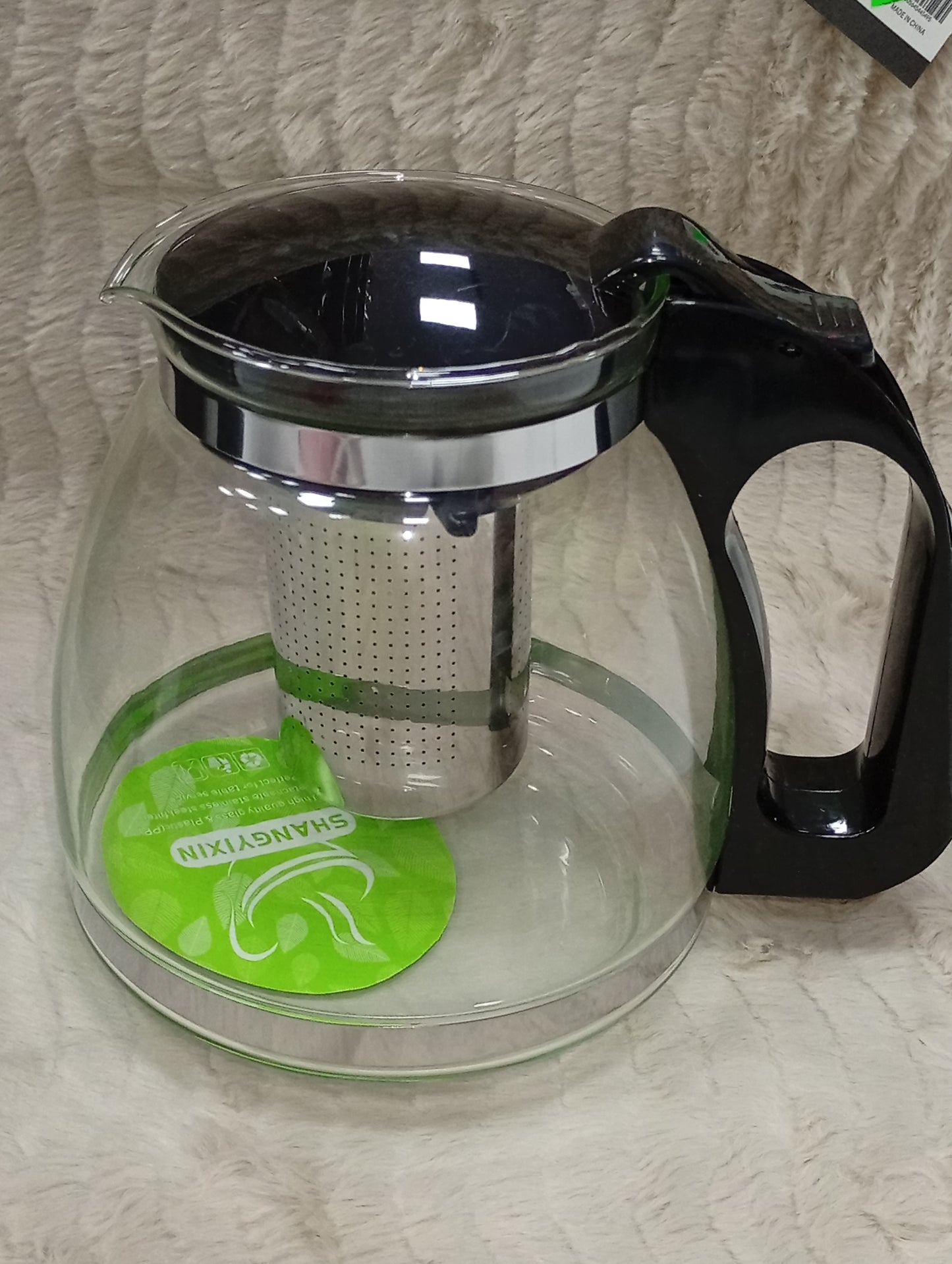Tetera de vidrio