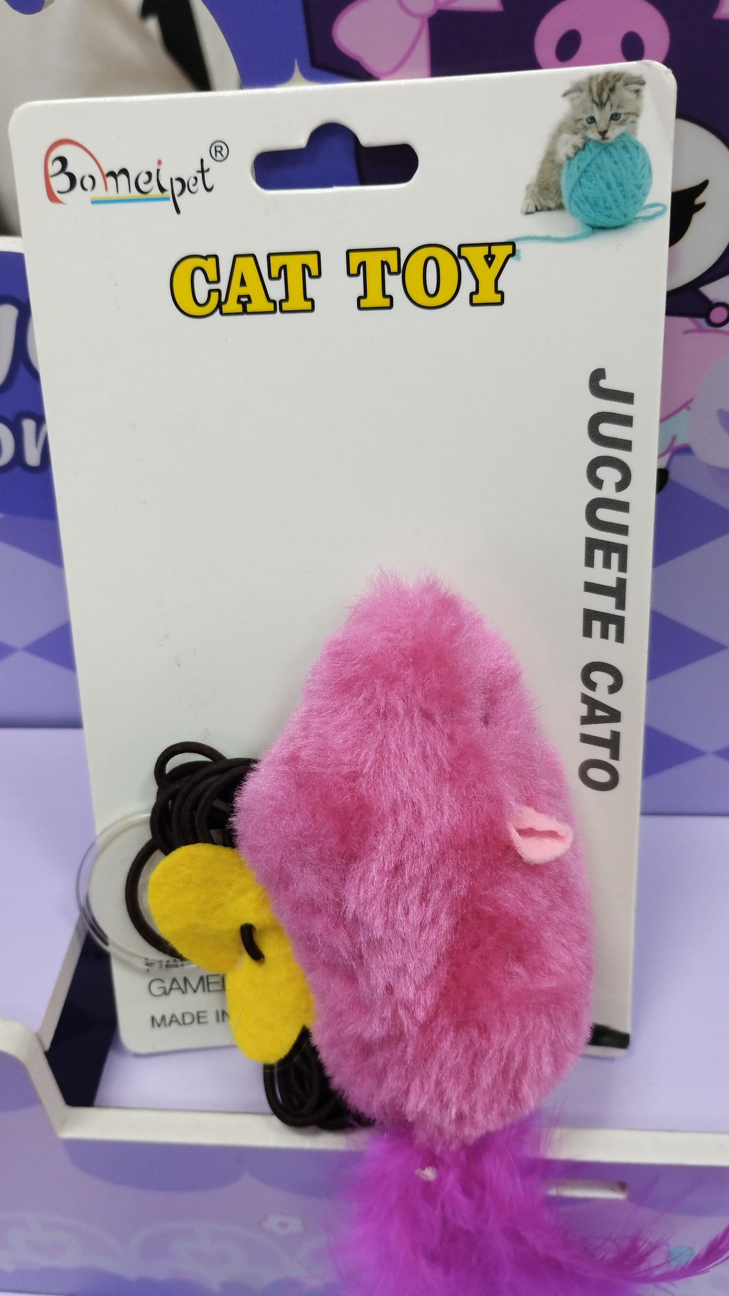 Ratoncito de juguete para gatos