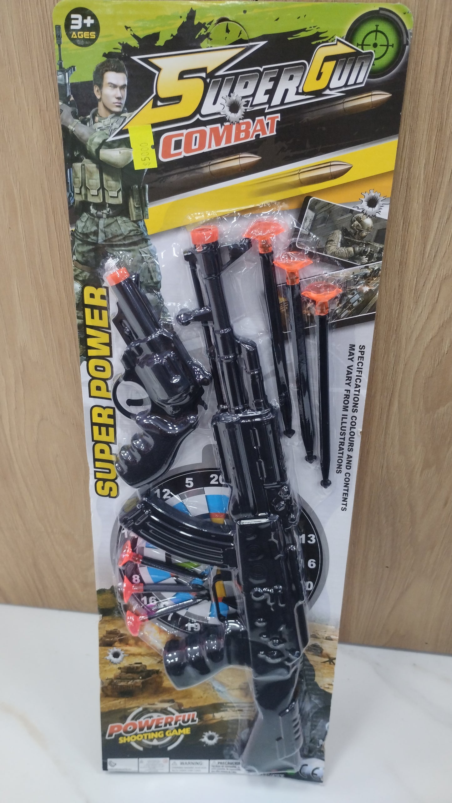 Pistola con dardos