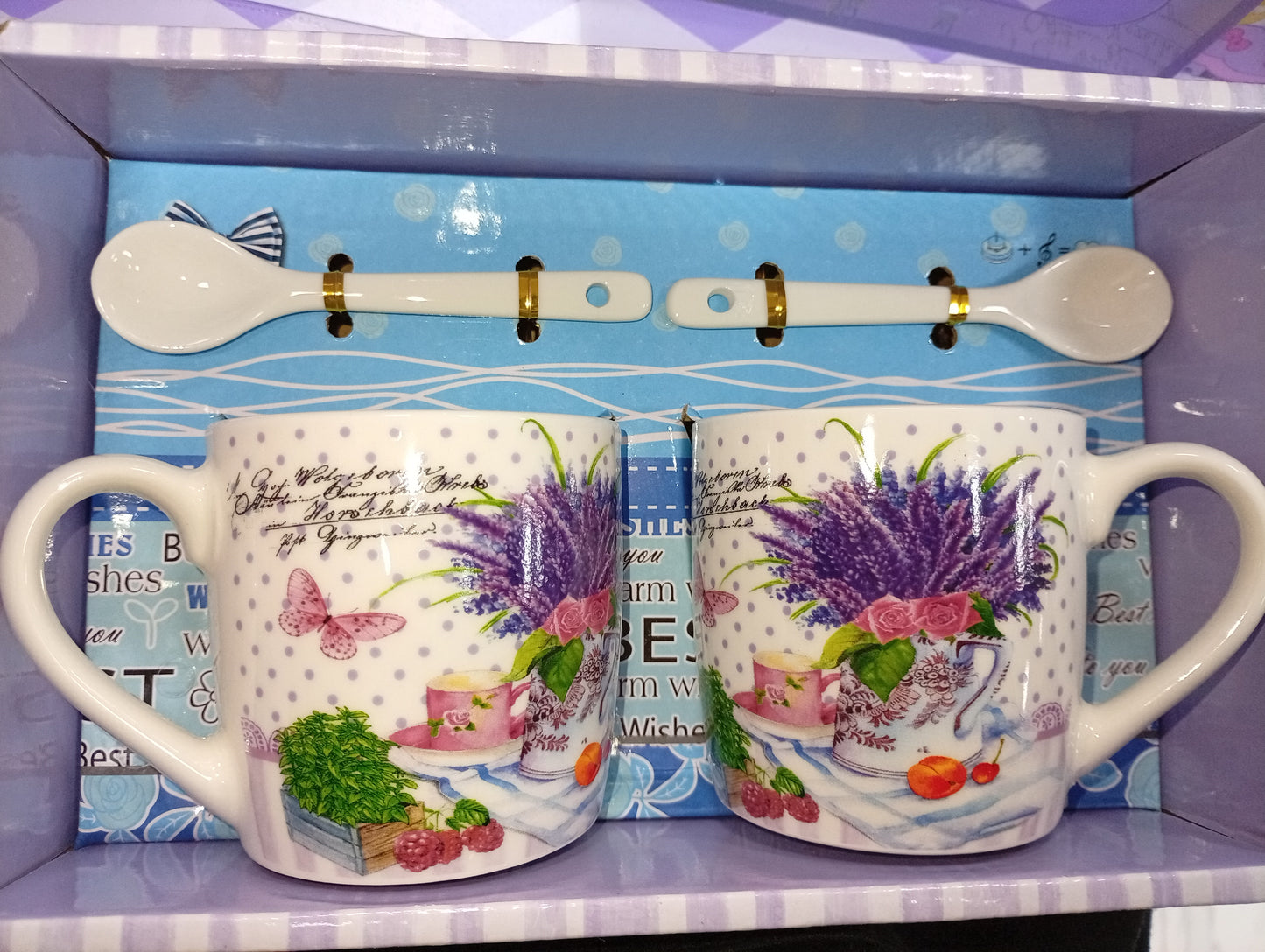 Juego tazas de té