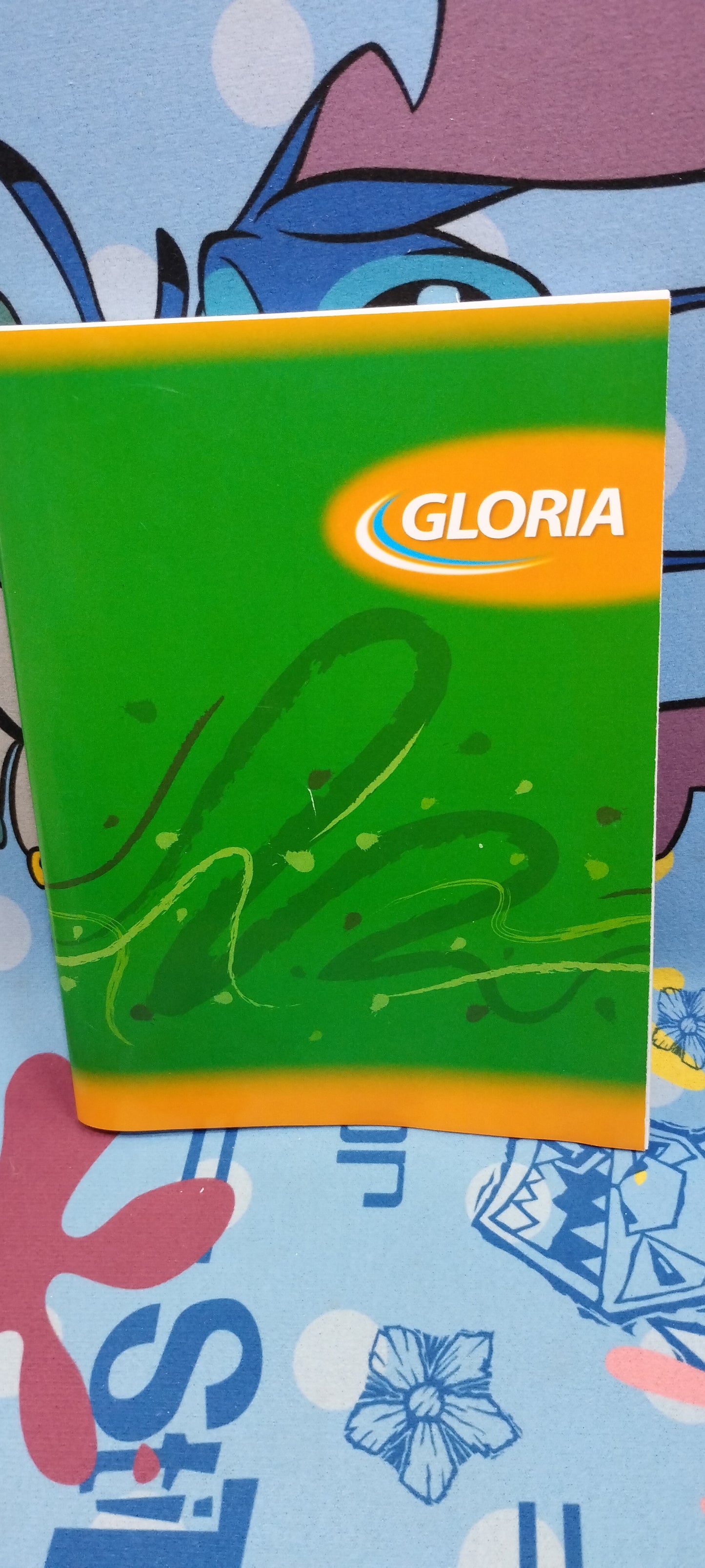 Cuaderno gloria tapa blanda
