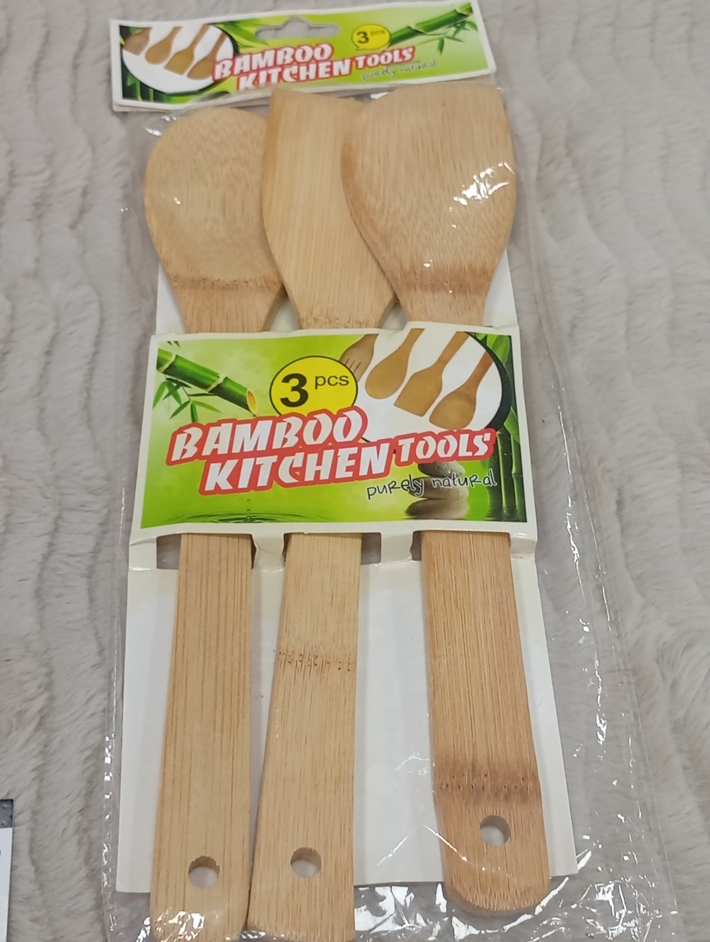 Set de cuchara de bambú