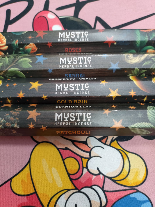 Sahumerios Mystic herbal incense