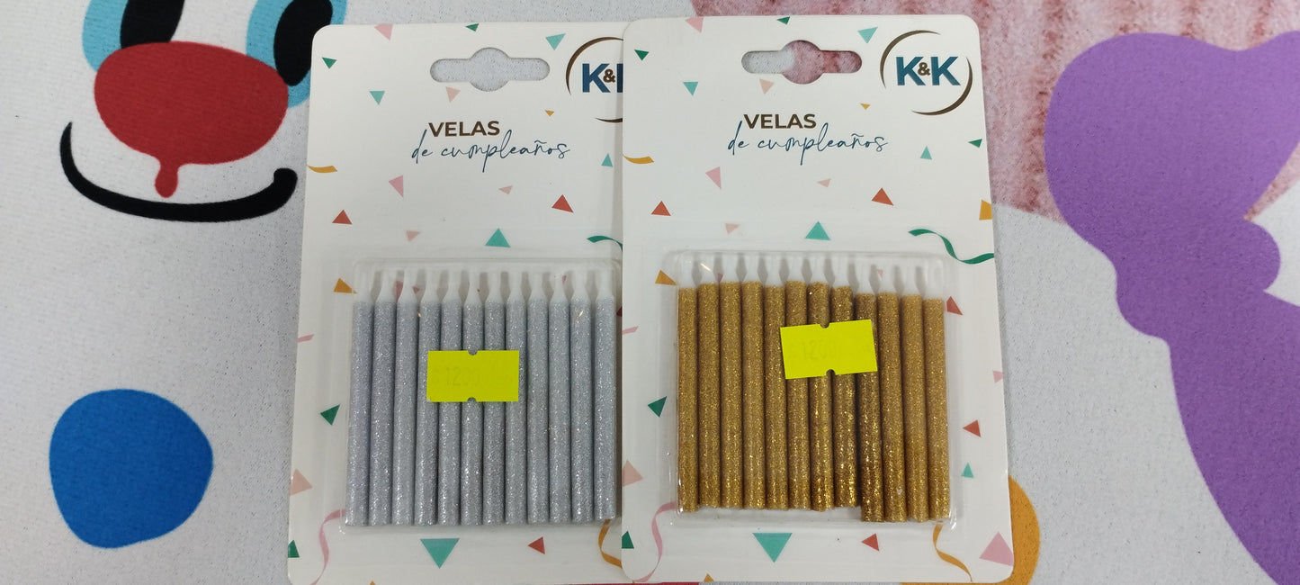 Velas de cumpleaños