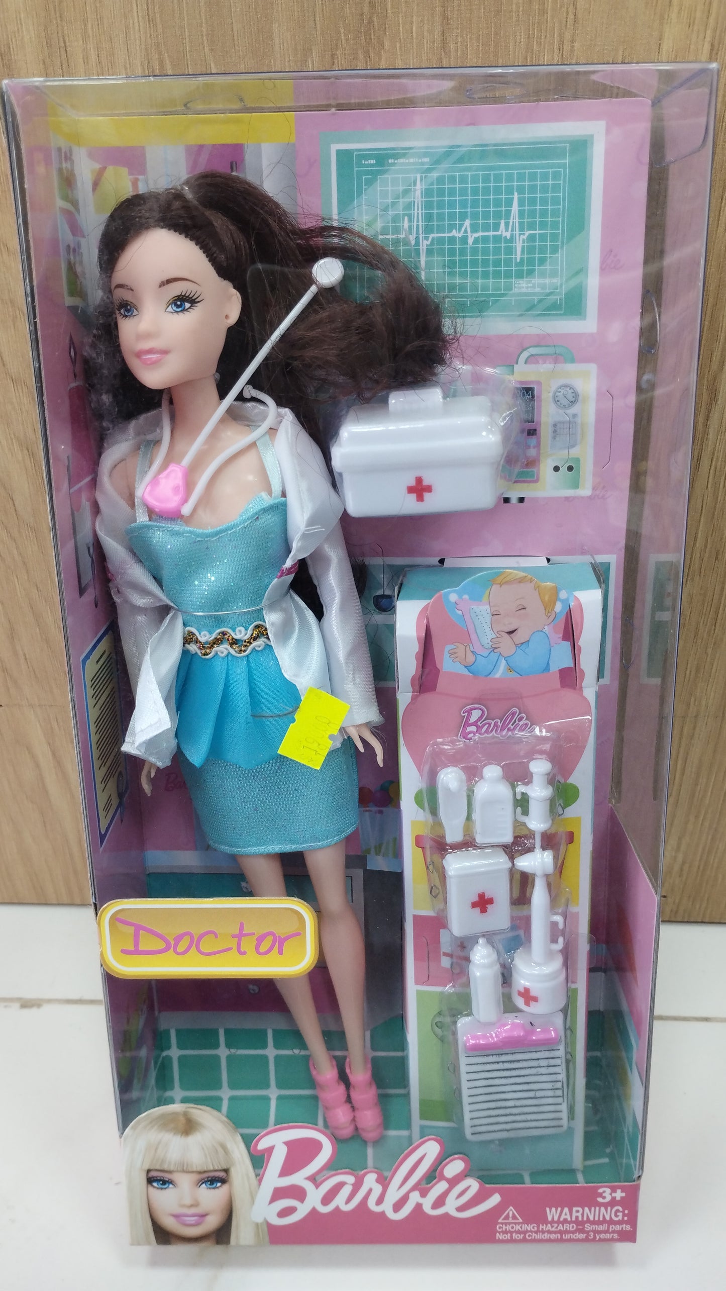 Set de juego de Barbie de doctora