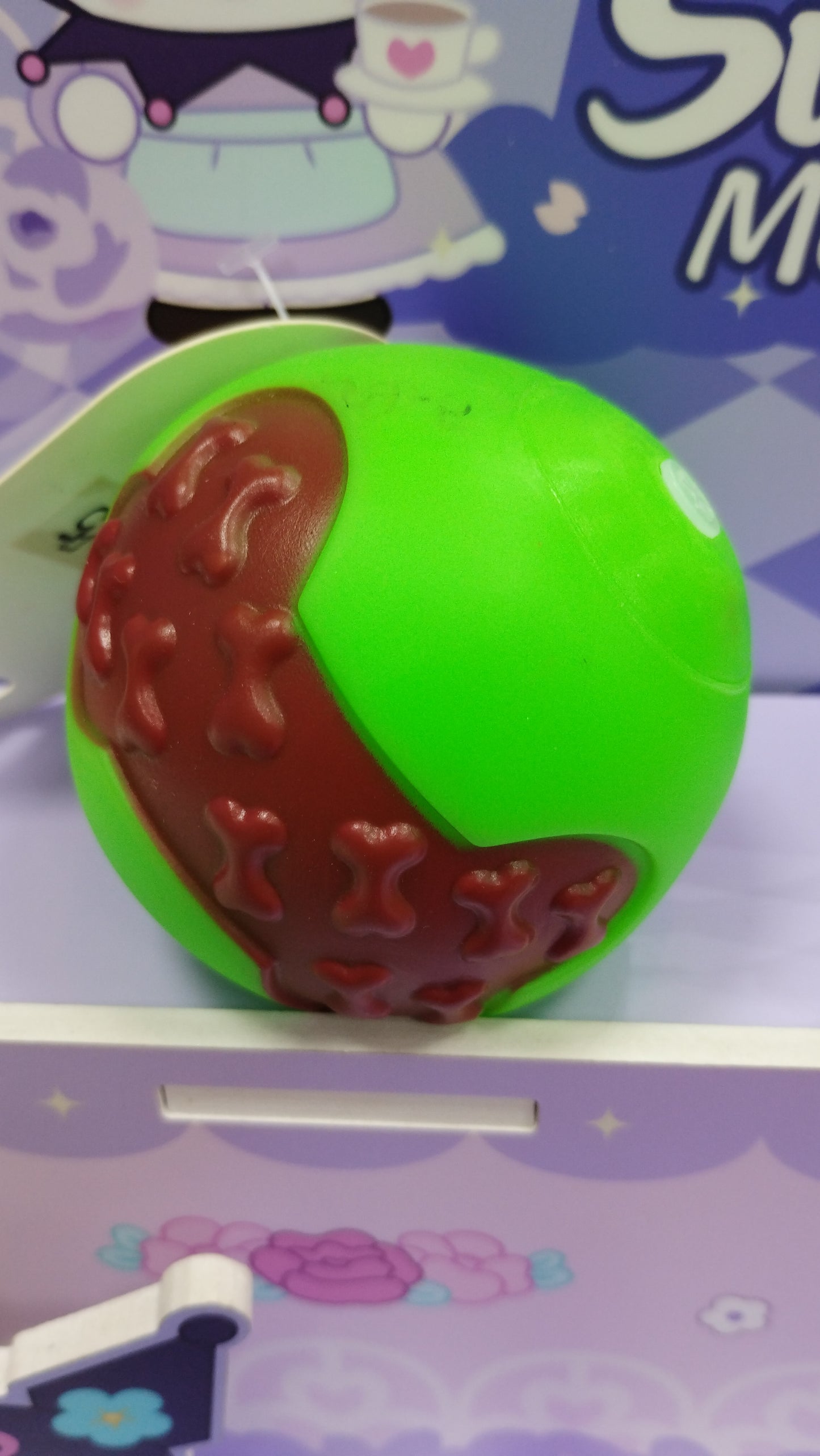 Pelota de goma para mascota