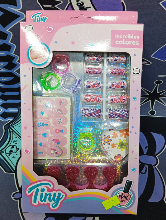 Set uñas postizas Tiny