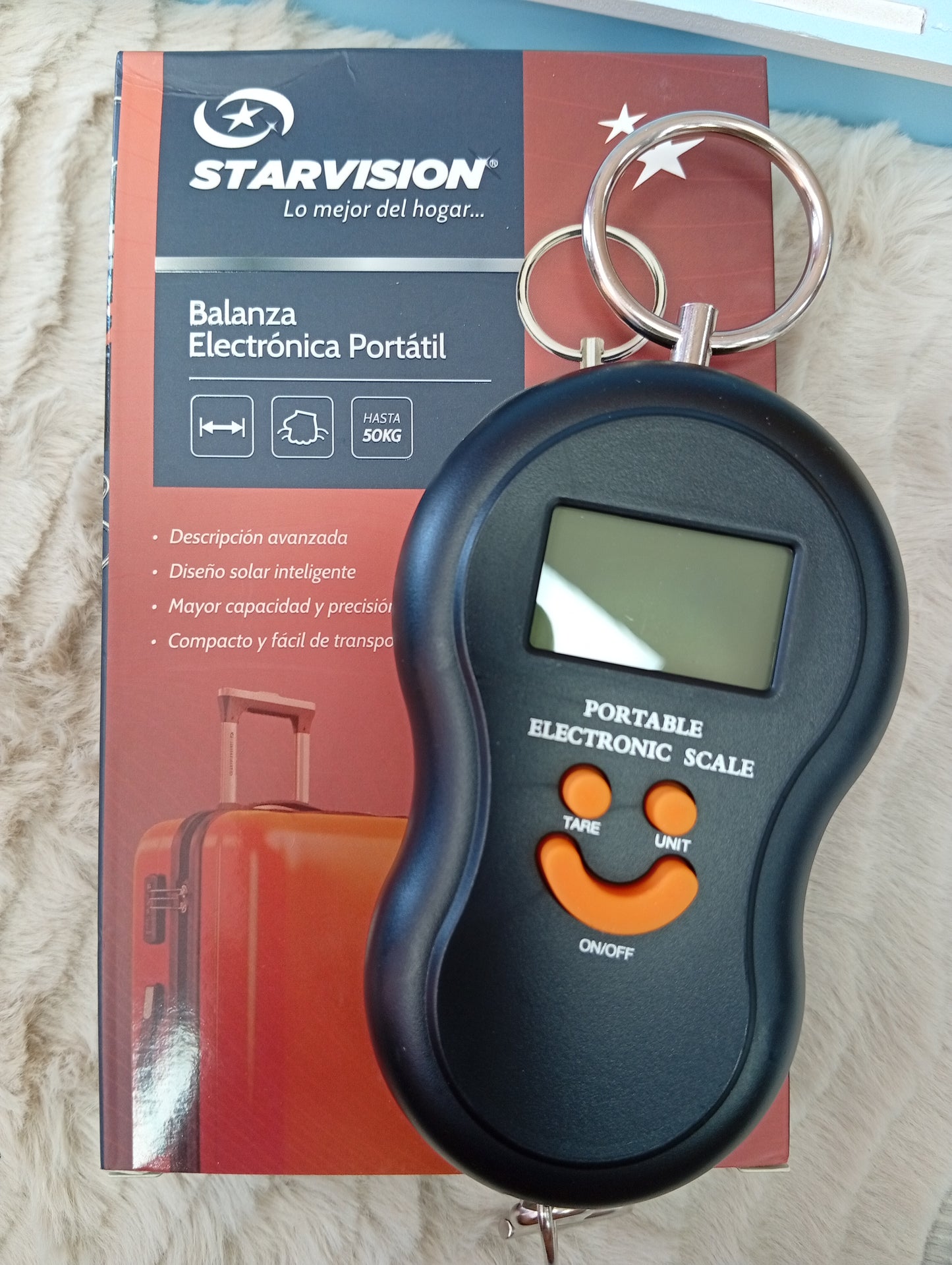 Balanza electrónica portátil