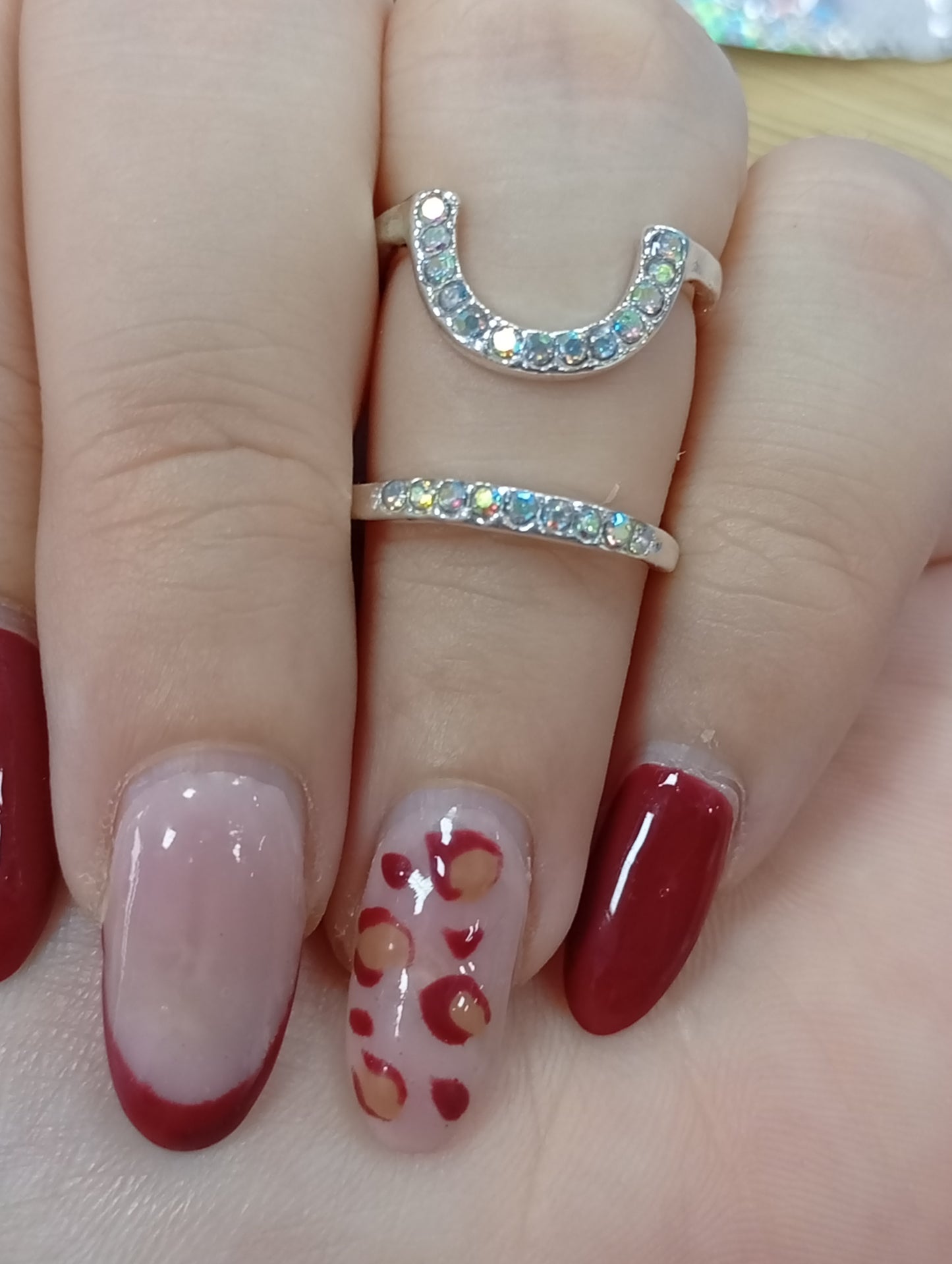 Anillo medio dedo