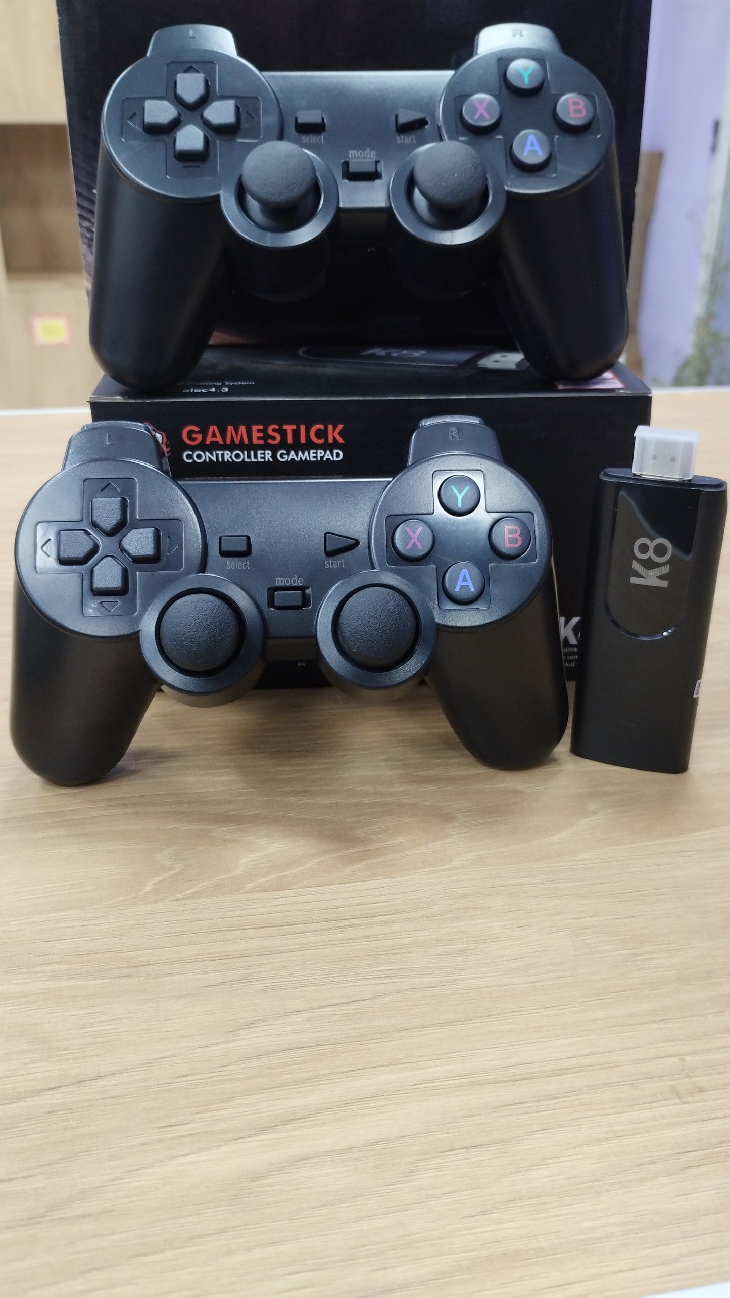 Consola retro Game stick k8 con 2 joystick