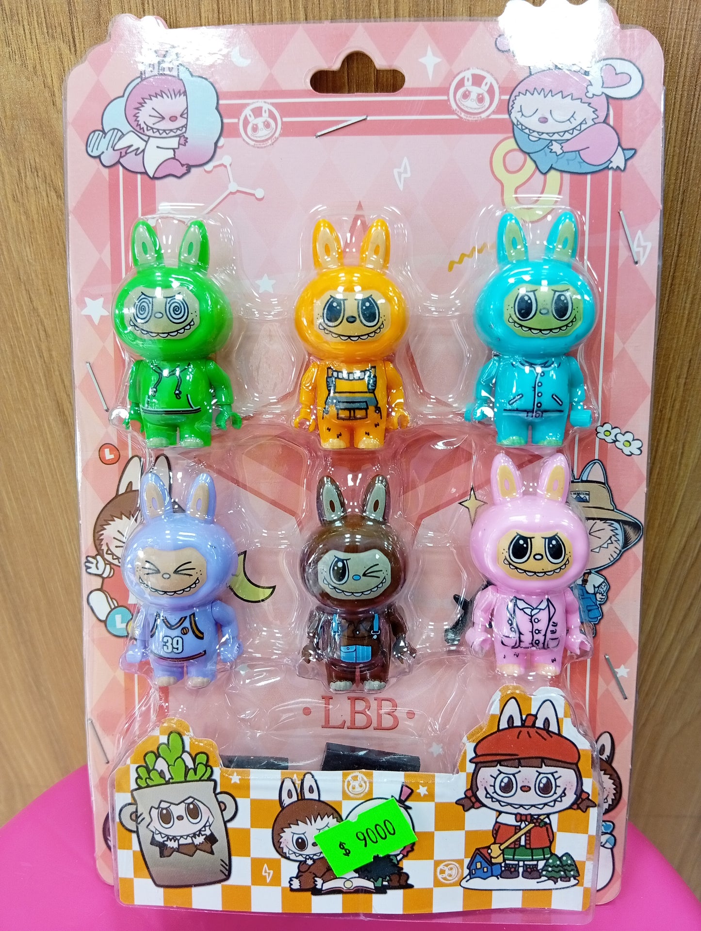 Mini figuras Labubu