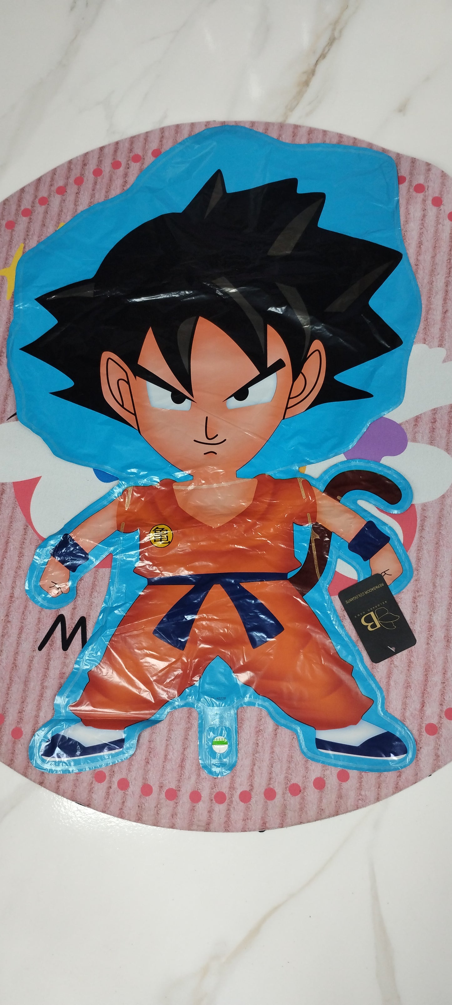 Globo metalizado de goku