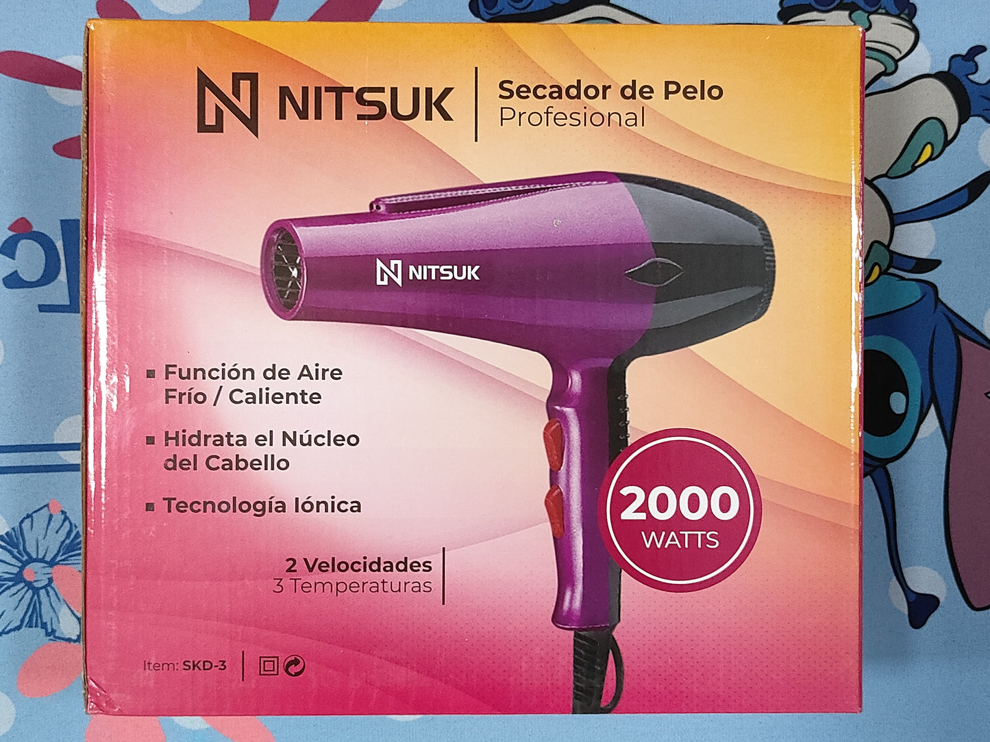 secador de pelo 2000watts