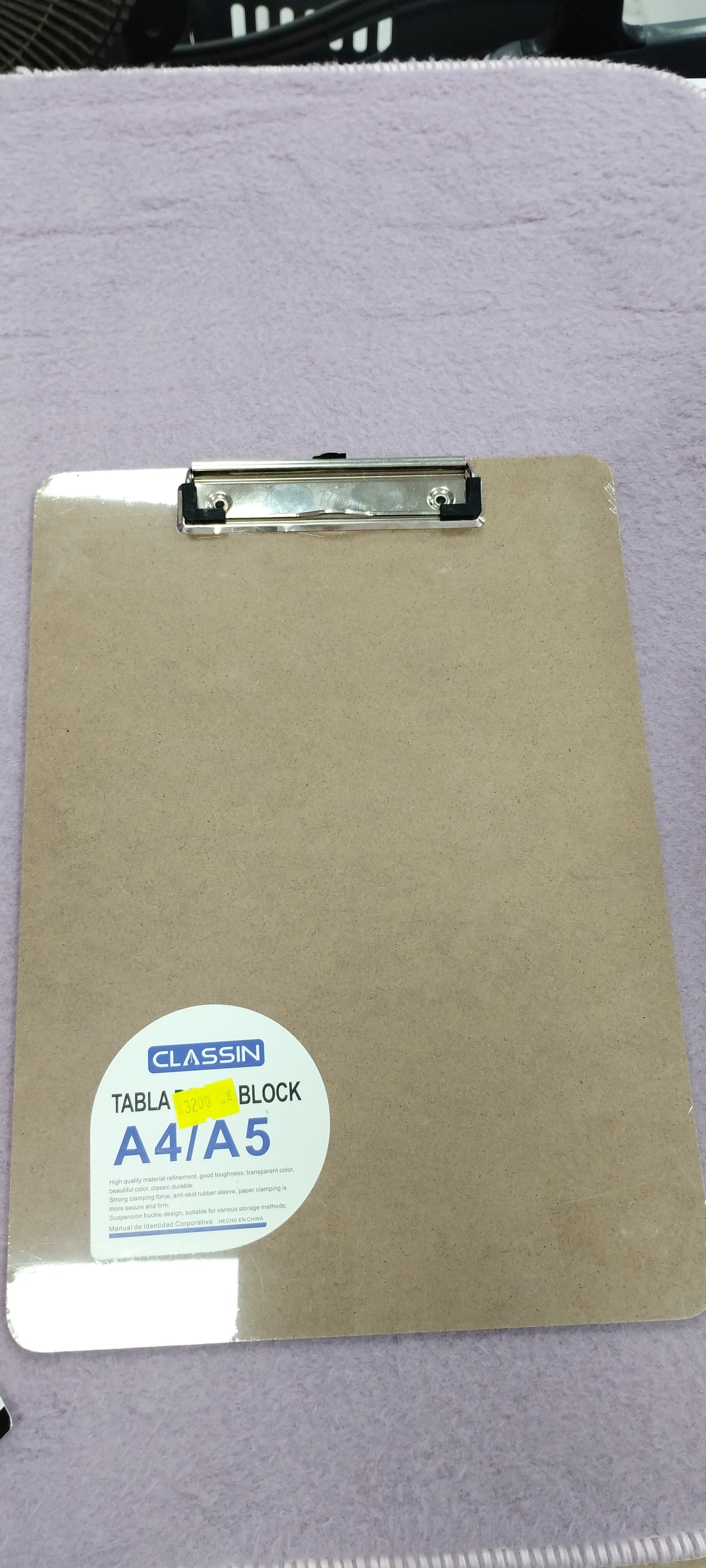 Tabla porta block A4/A5