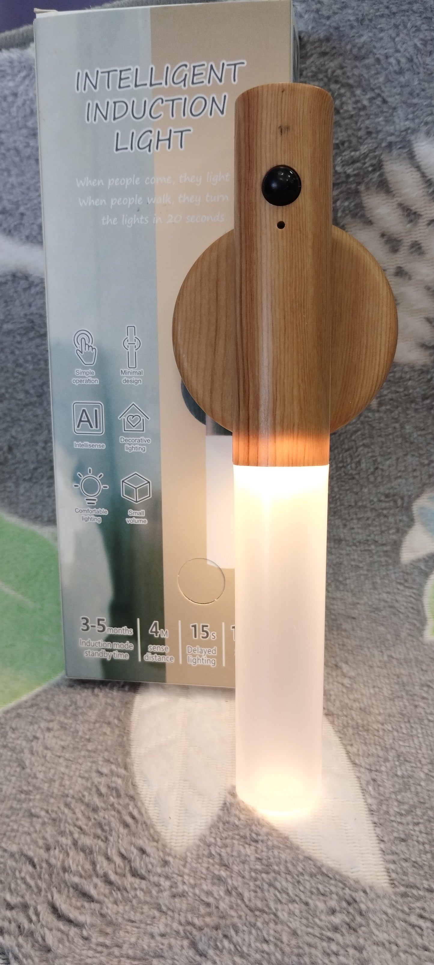 Luz de inducción inteligente
