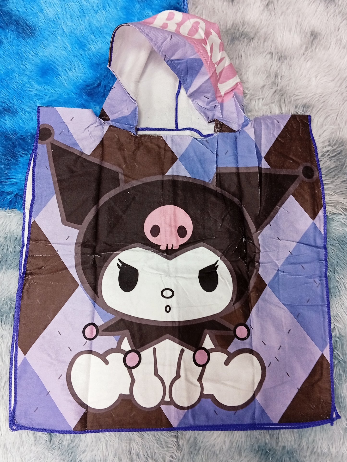 Poncho de toalla 55 x 110 cm