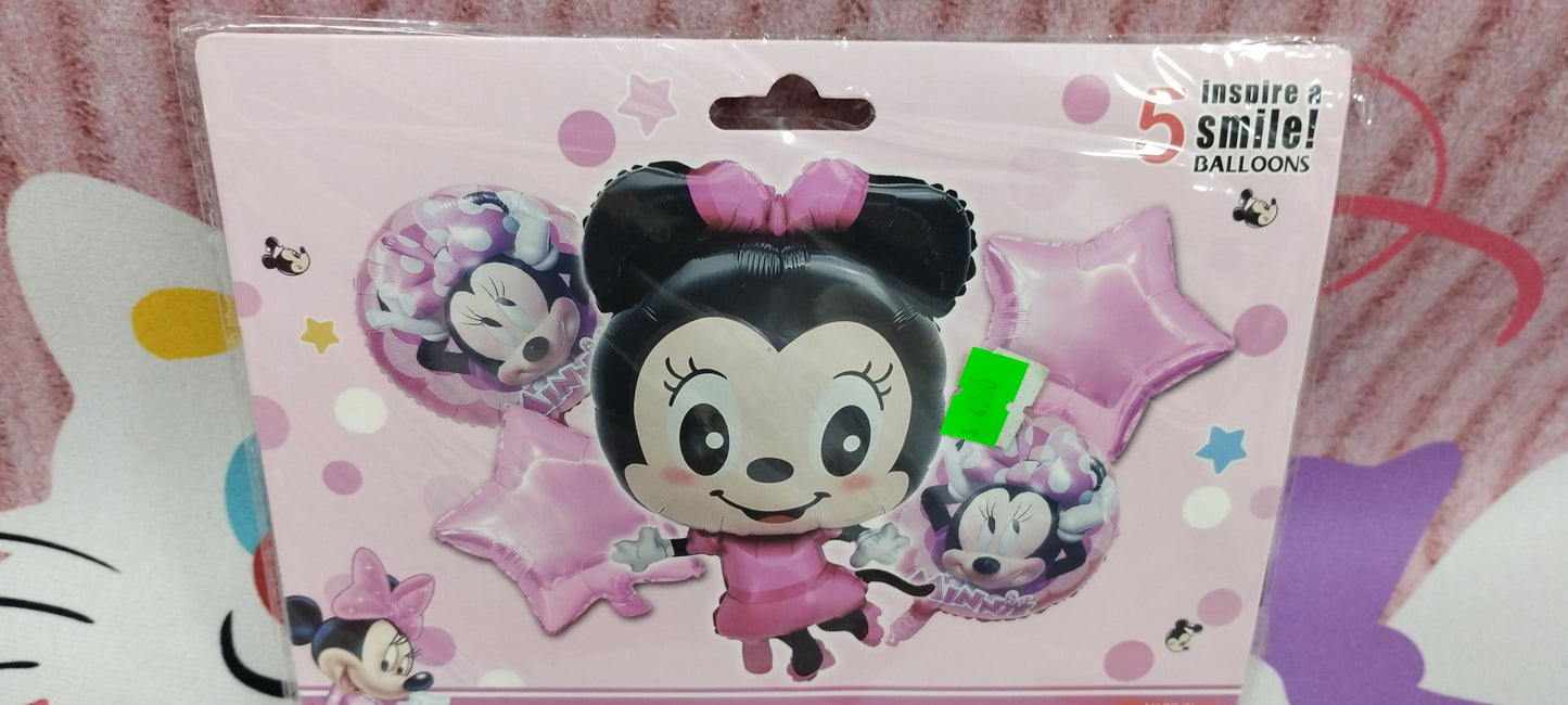 Set de globos de minnie
