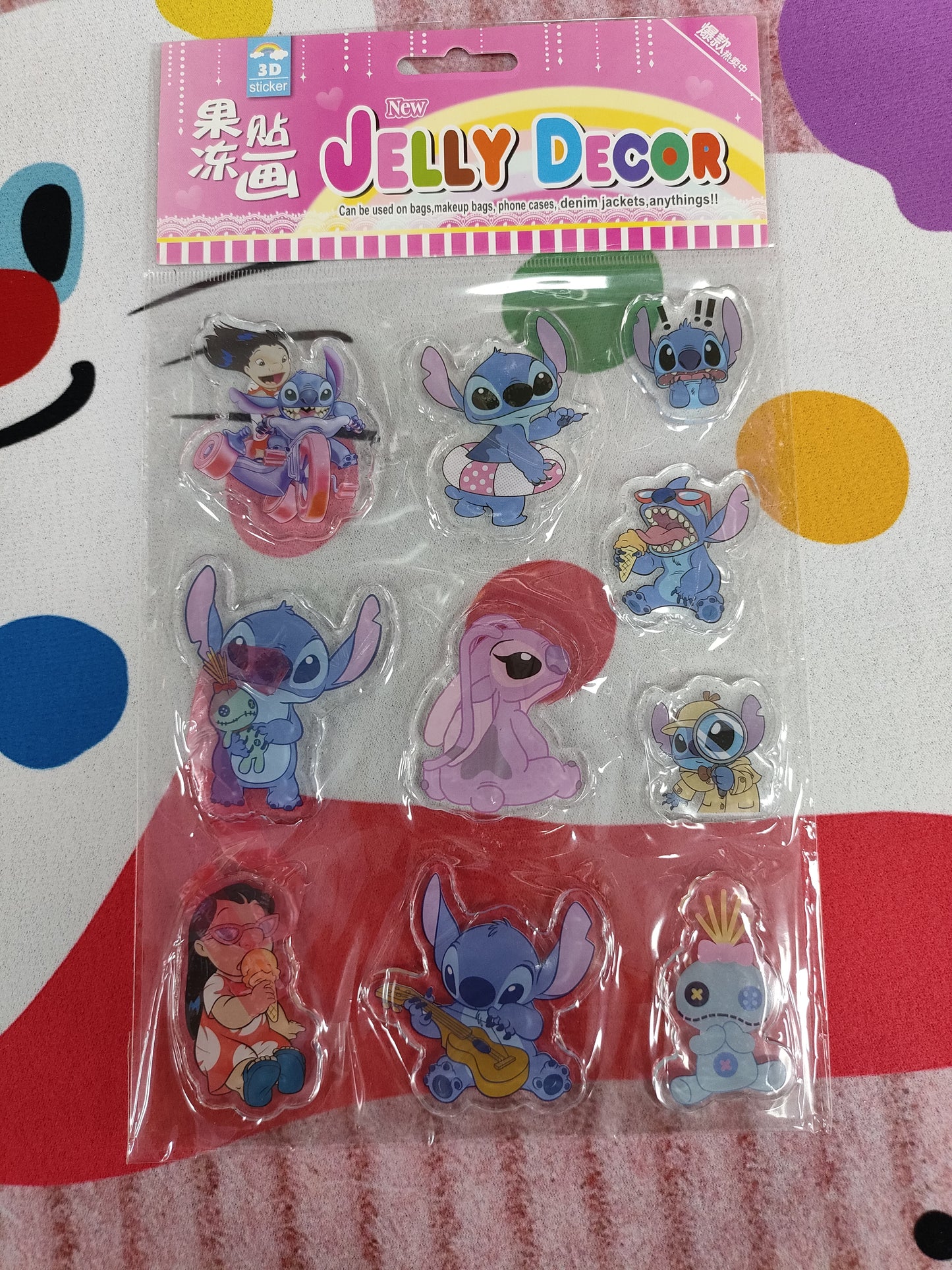 Stickers jelly stitch