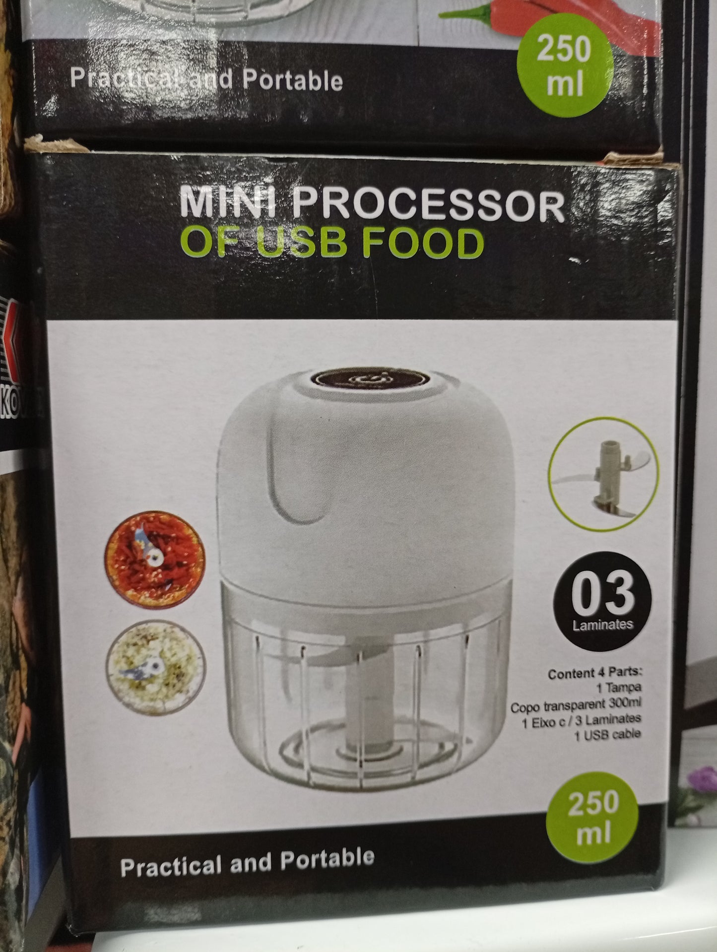 Mini procesador de alimentos