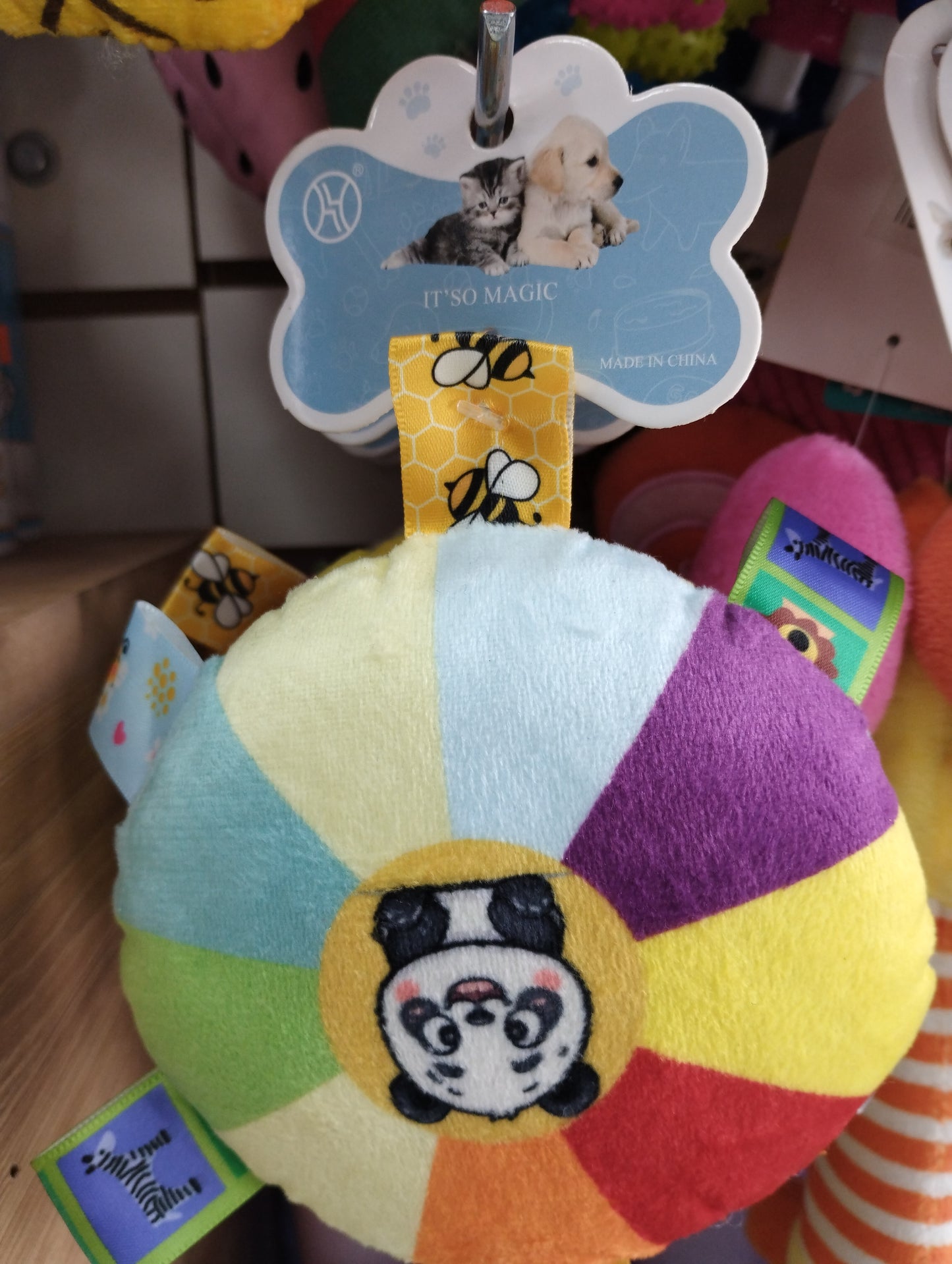 Juguete de peluche para mascota