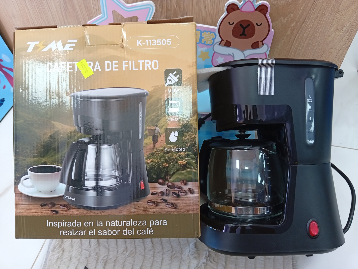 Cafetera de filtro