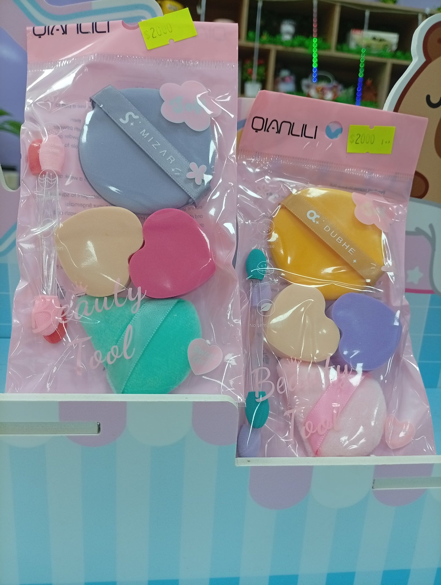 Juego de esponjas maquillaje