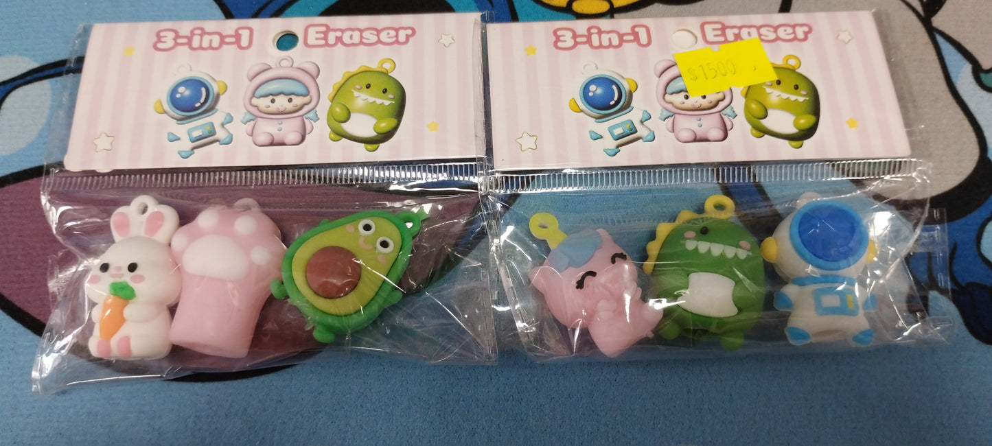 Gomas para lápiz