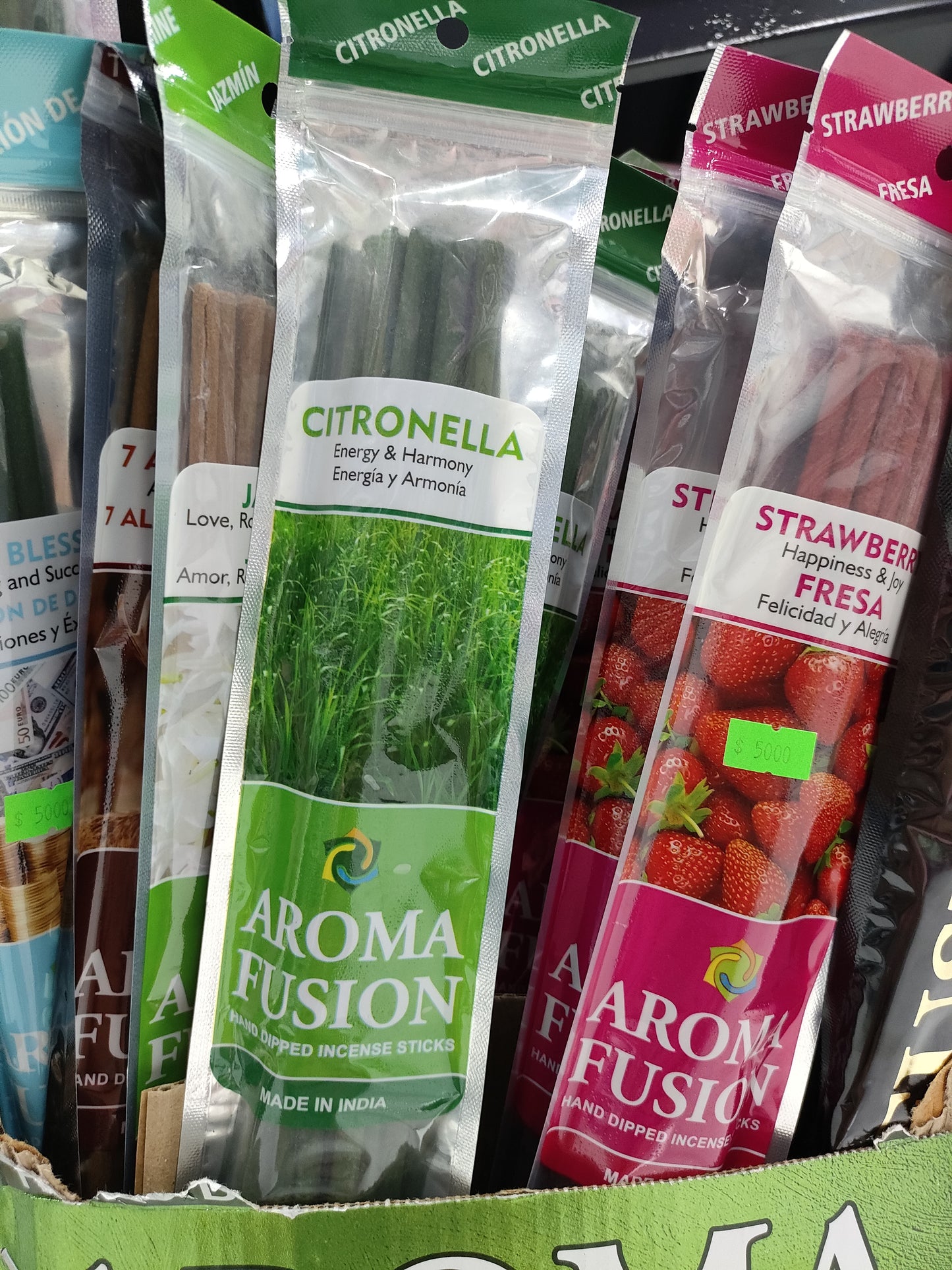 Sahumerios Aroma fusion