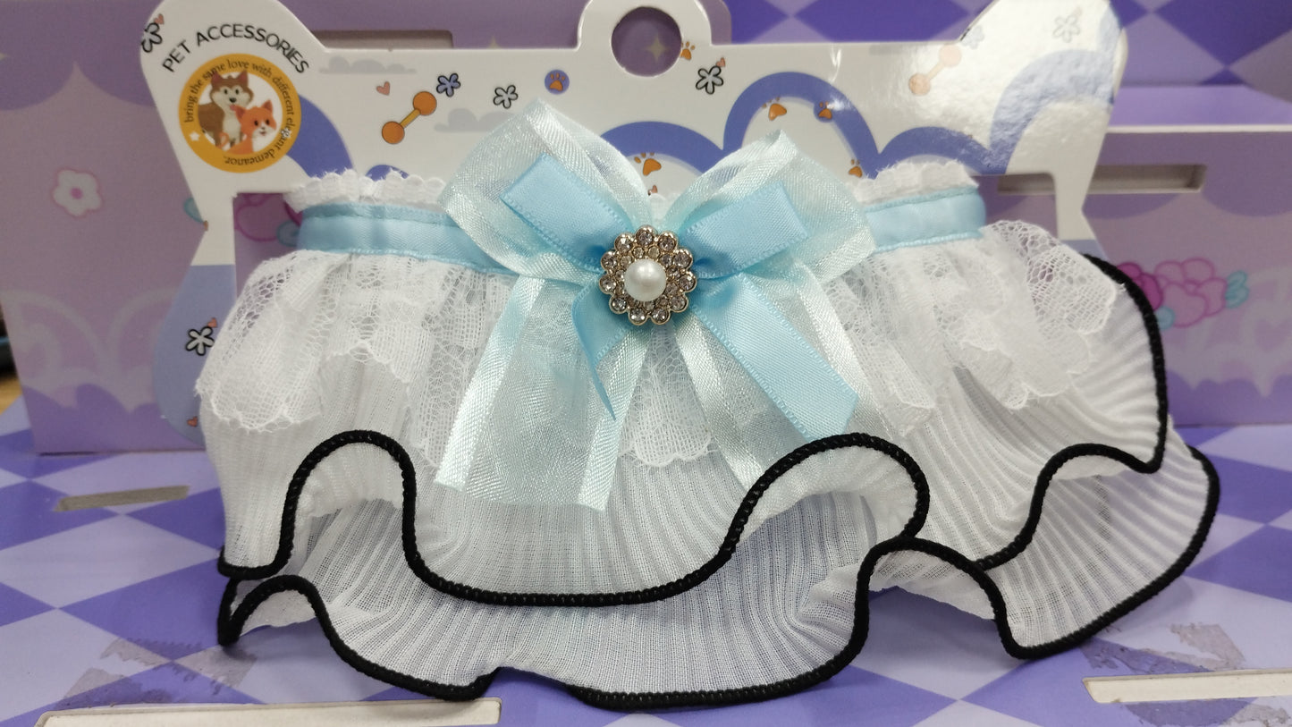 Collar con volados para mascotas