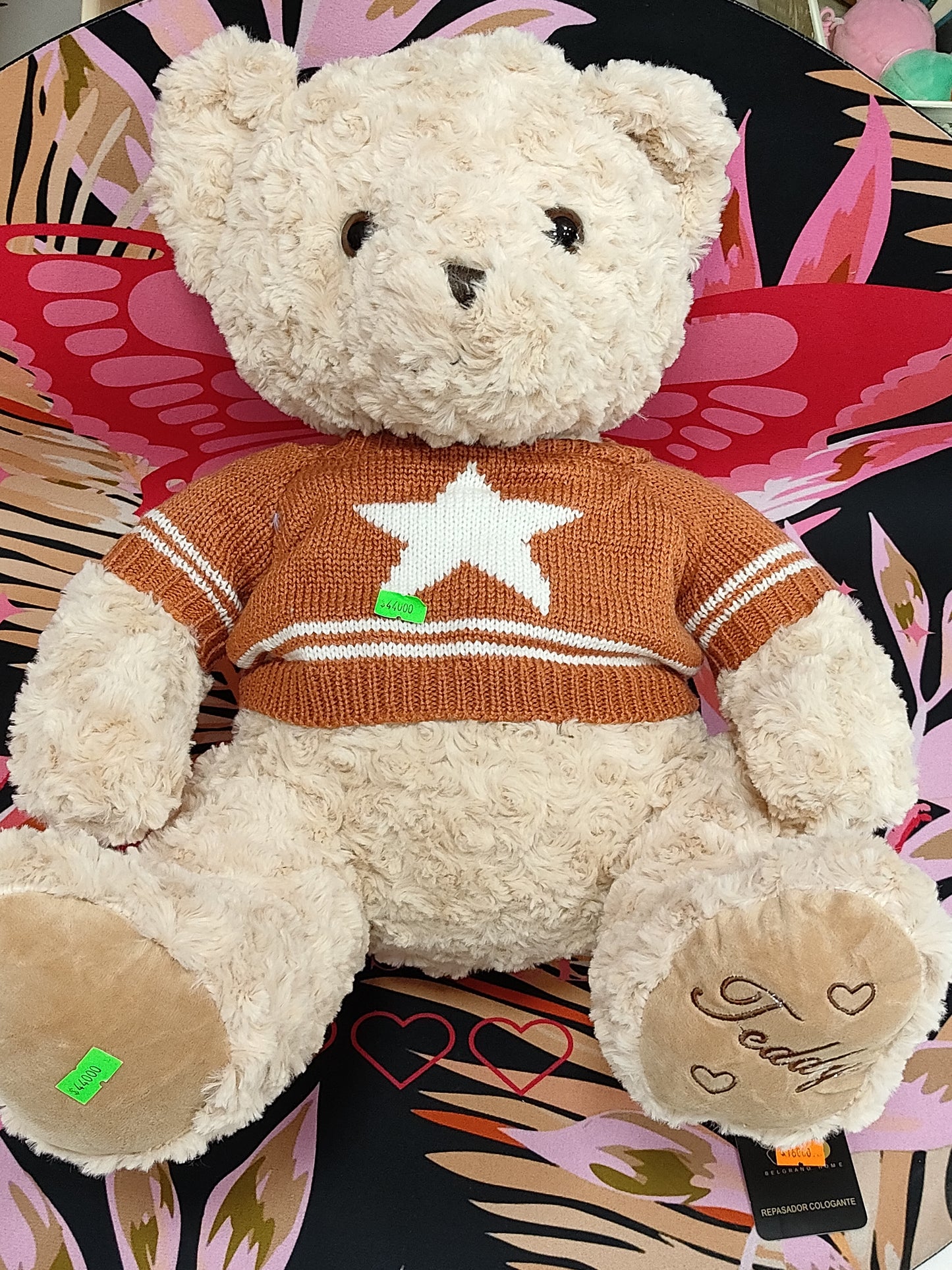 Peluche oso con sweter