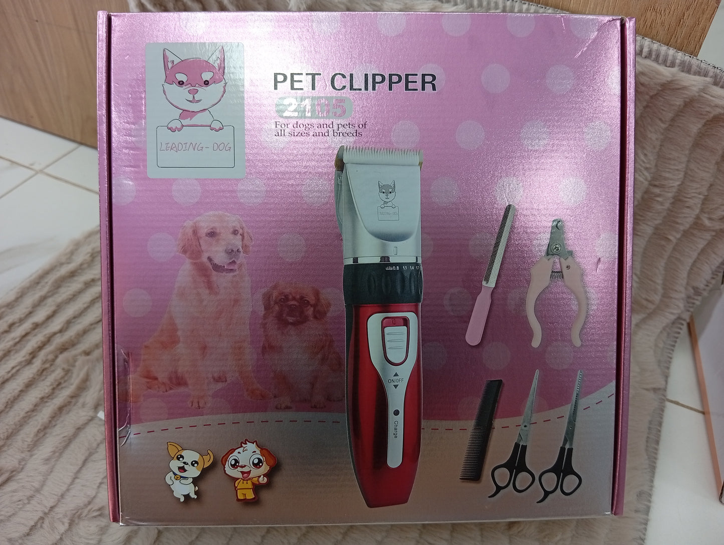 Cortadora de pelo para mascotas