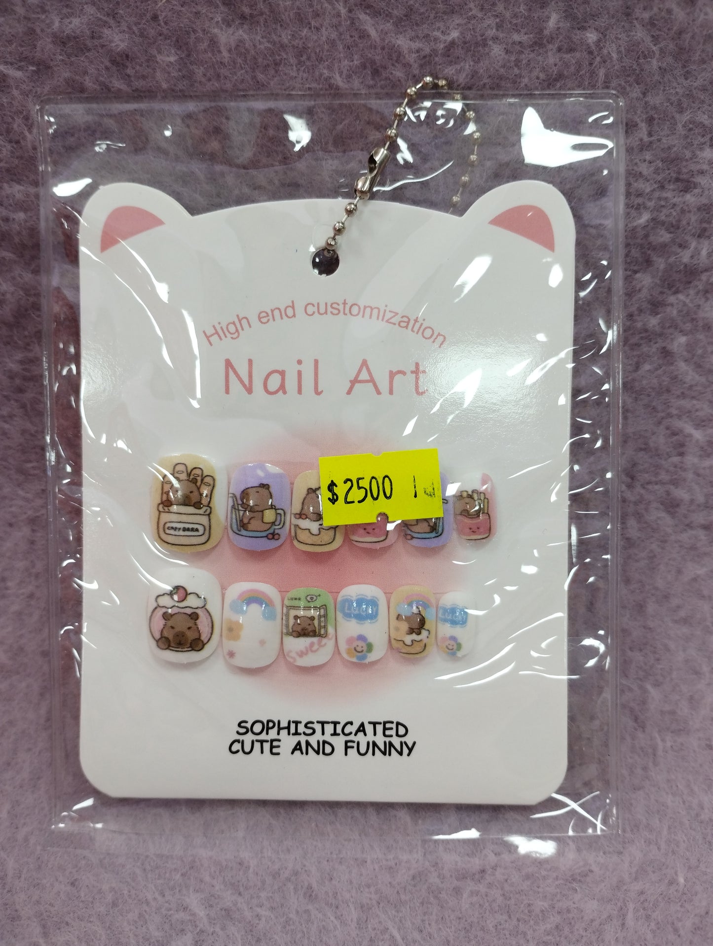 Uñas postizas de niñas
