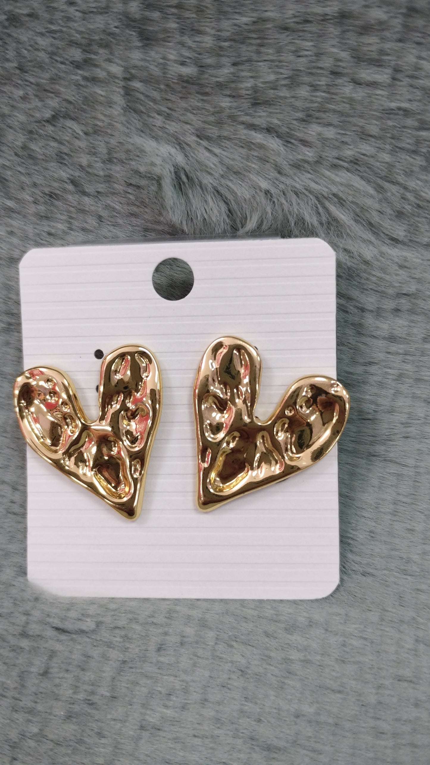 Aros de acero dorado