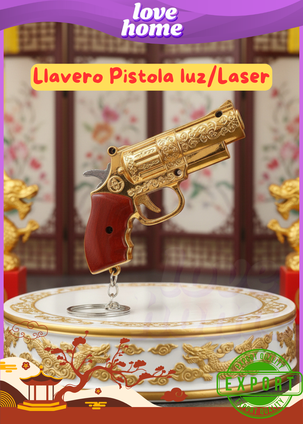 Llavero Linterna/Laser