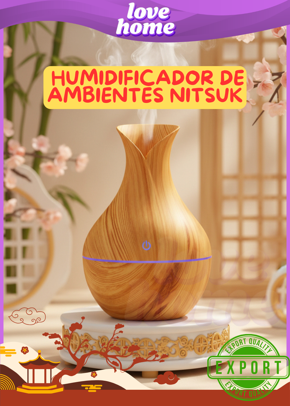HUMIDIFICADOR DE AMBIENTES NITSUK