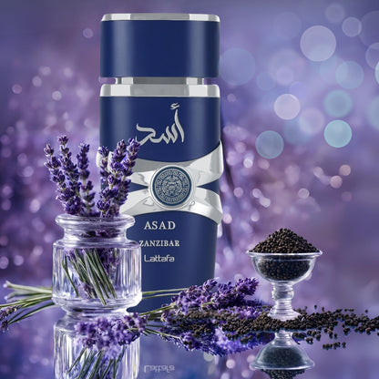 Asad Lattafa Zanzibar 100 Ml Eau De Parfum