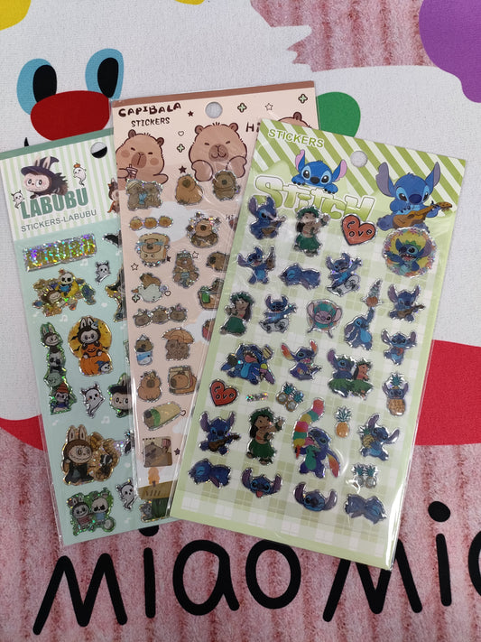Stickers con brillo