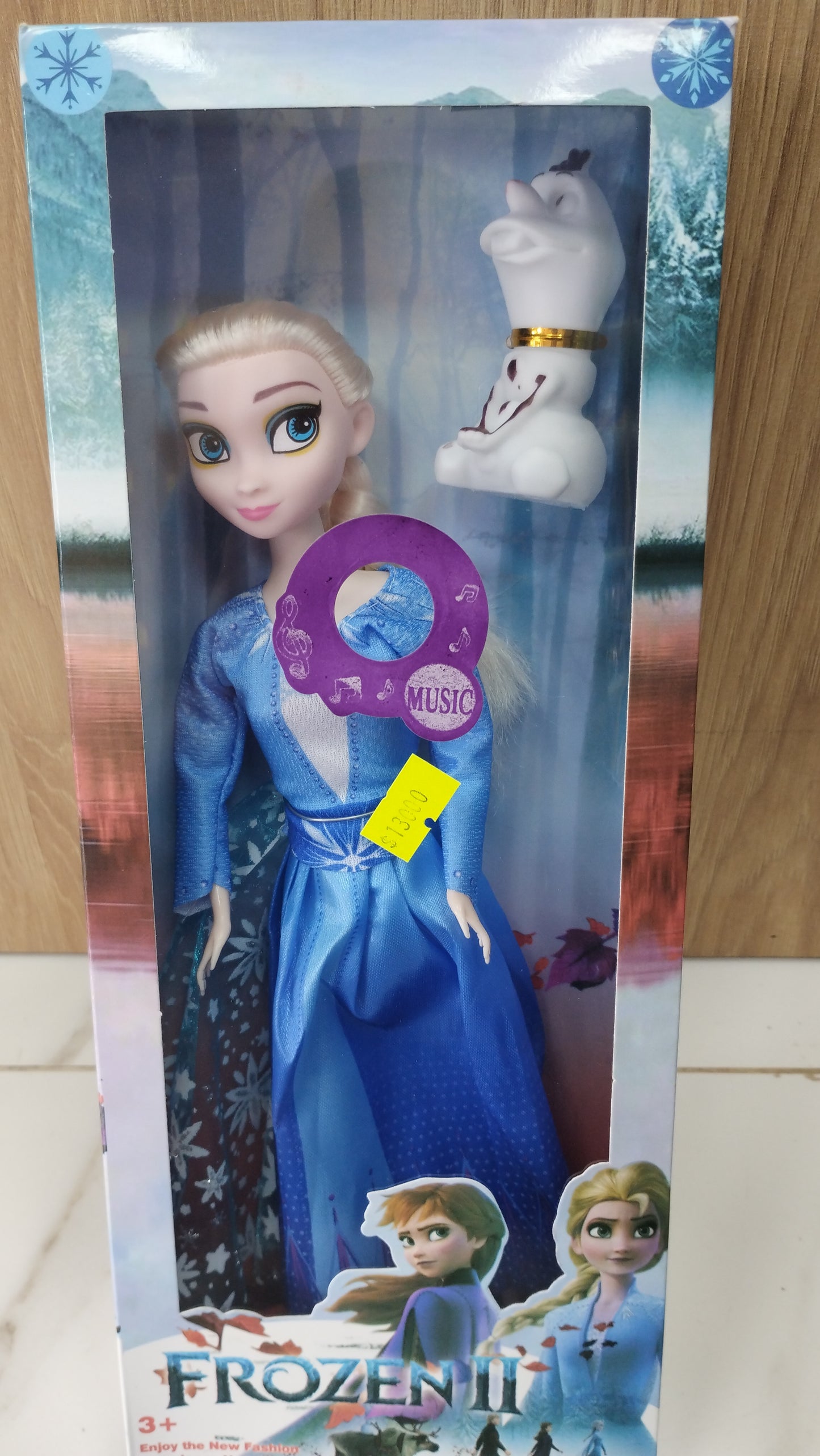 Muñeca de Elsa y Olaf