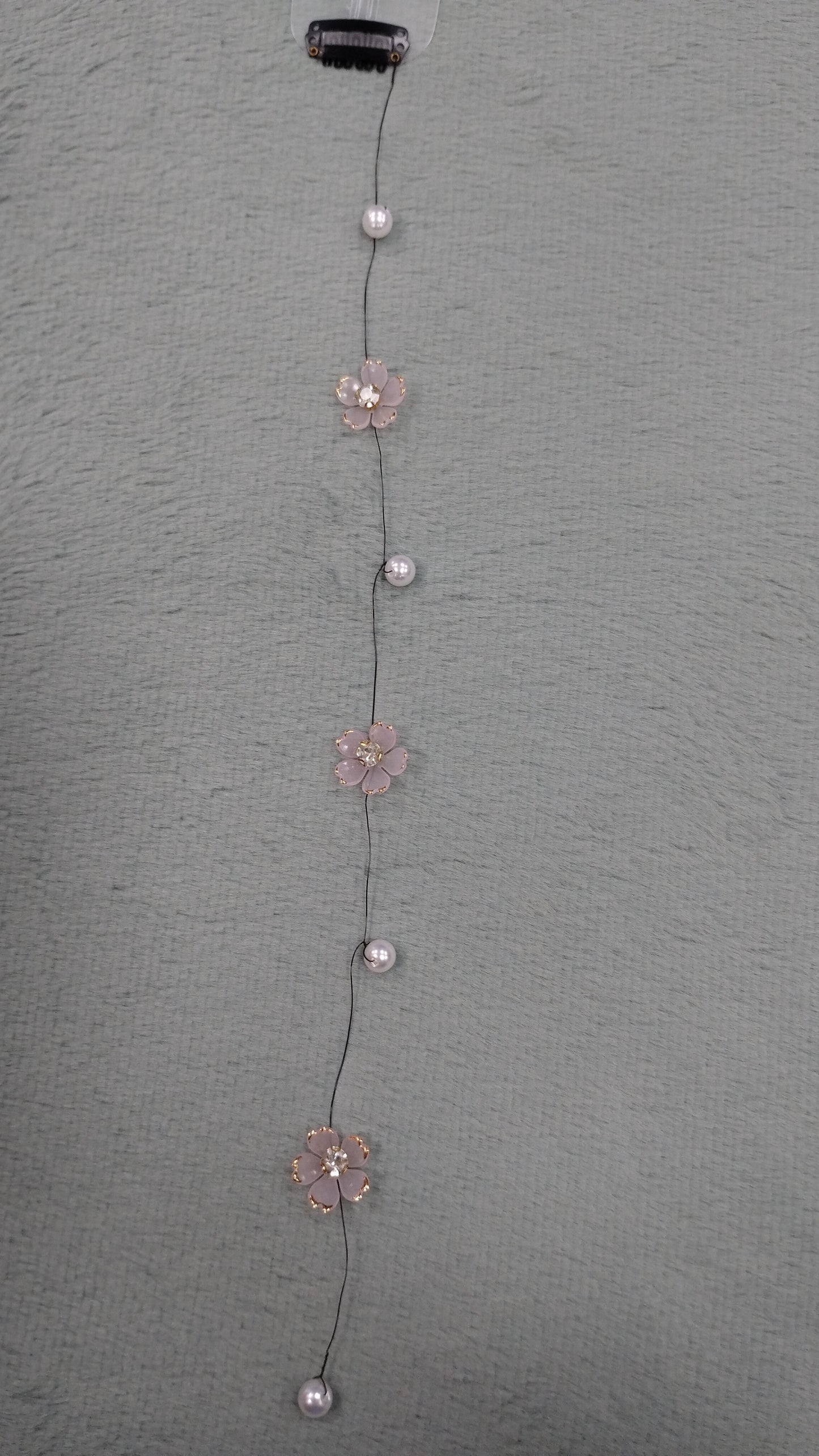 Extención de flores para el pelo
