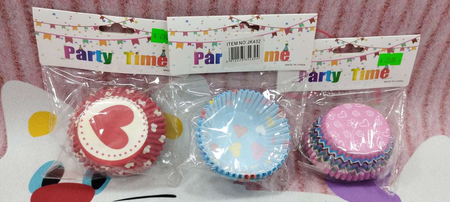 Pirotines para cupcakes o muffins