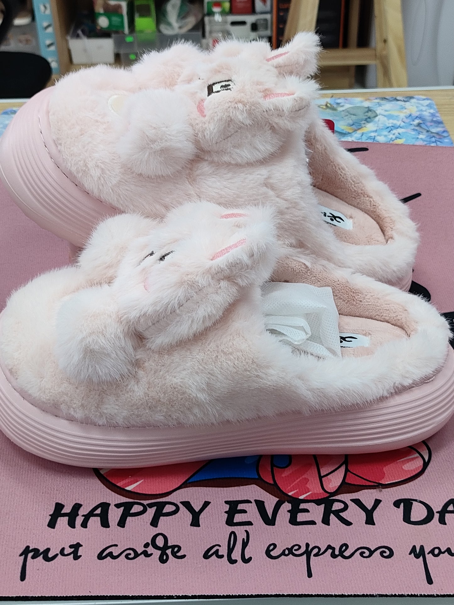 Pantuflas peluche
