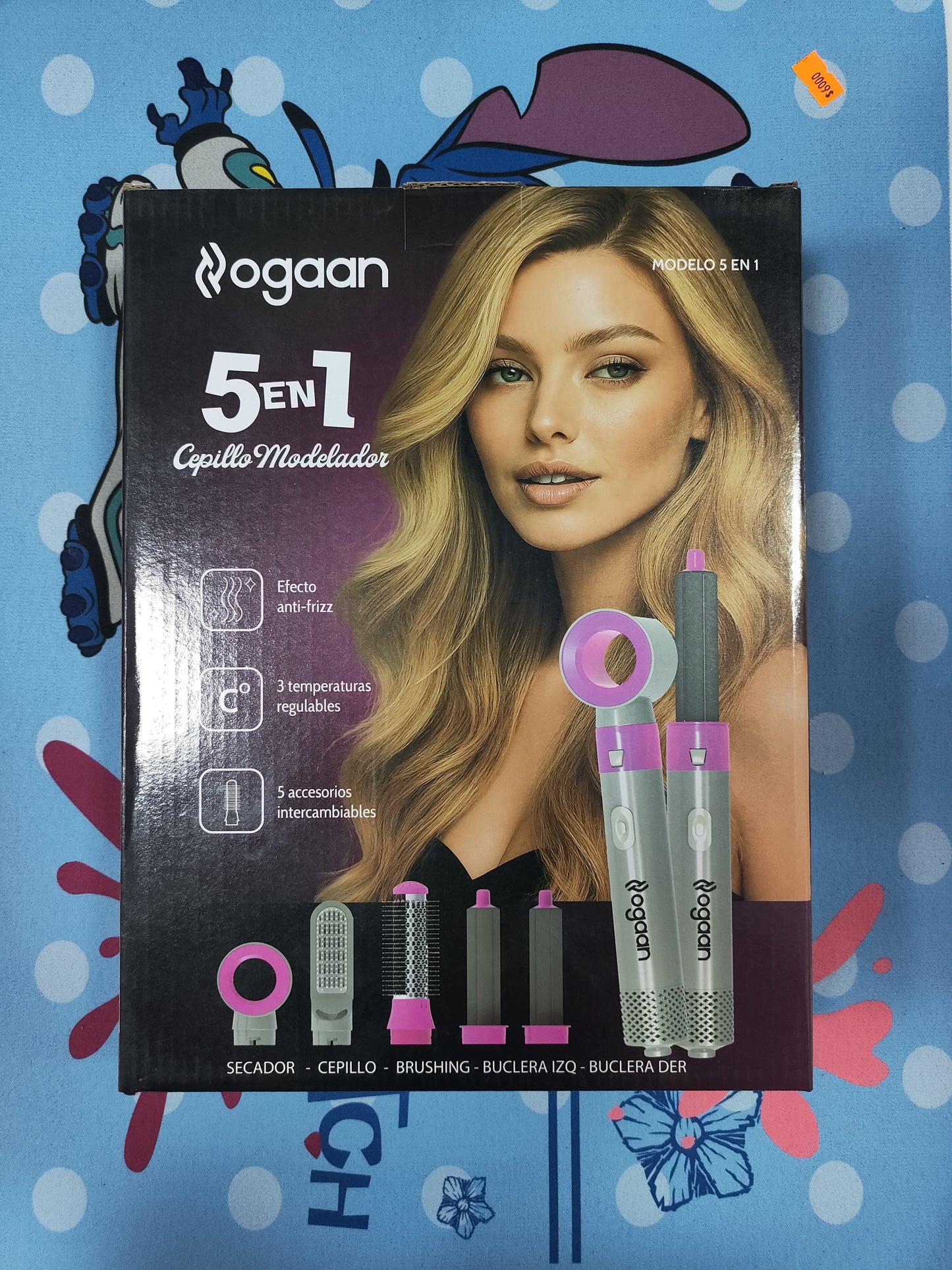 cepillo modelador 5 en 1